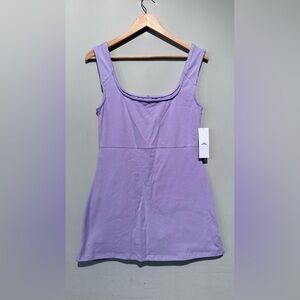 NWT URBAN OUTFITTERS TENNIS DRESS Purple Athletic Casual Travel Women L Stretch